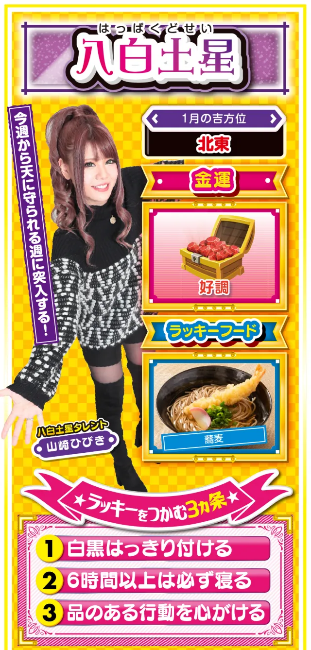 八白土星占い結果