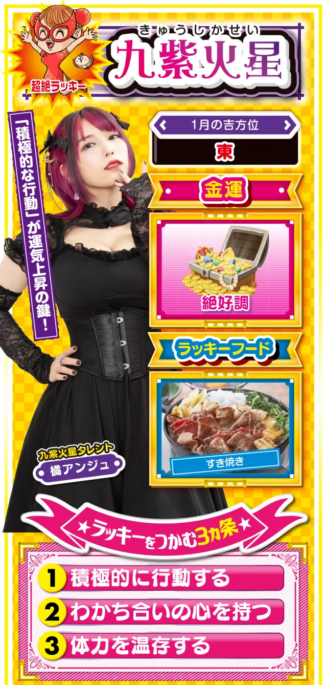 九紫火星占い結果