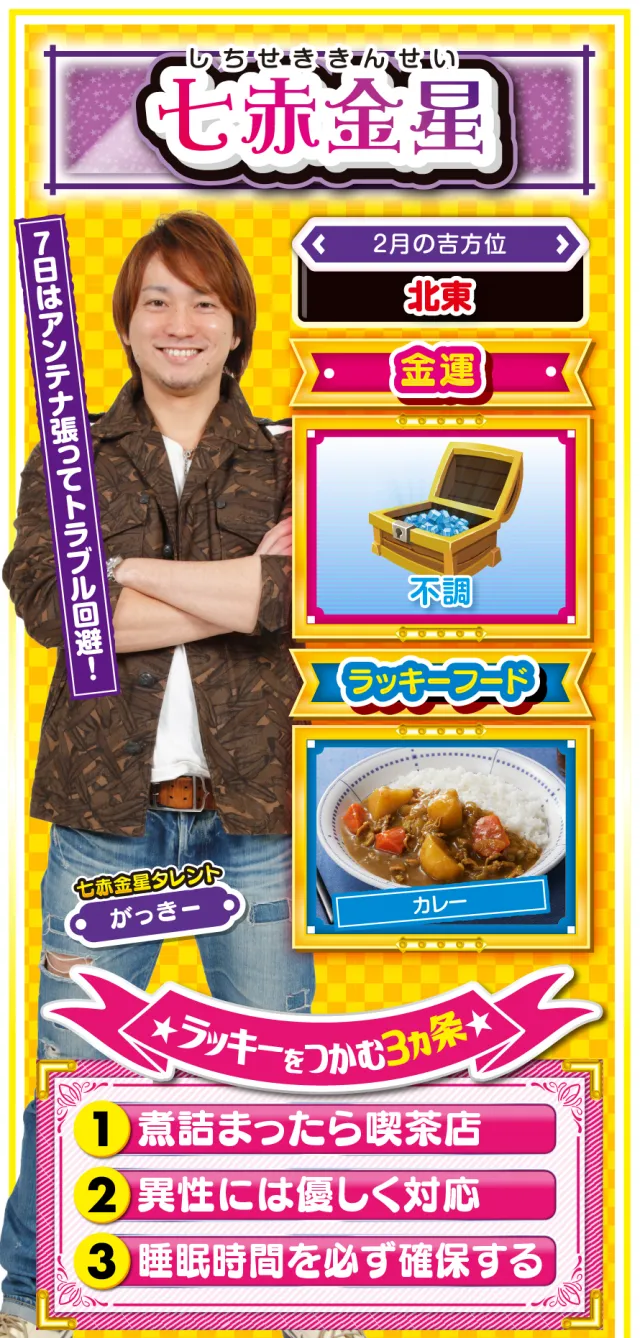 七赤金星占い結果
