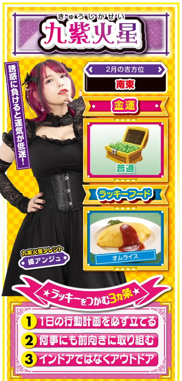 九紫火星占い結果