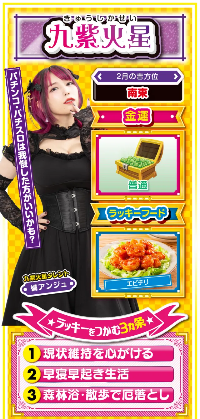 九紫火星占い結果