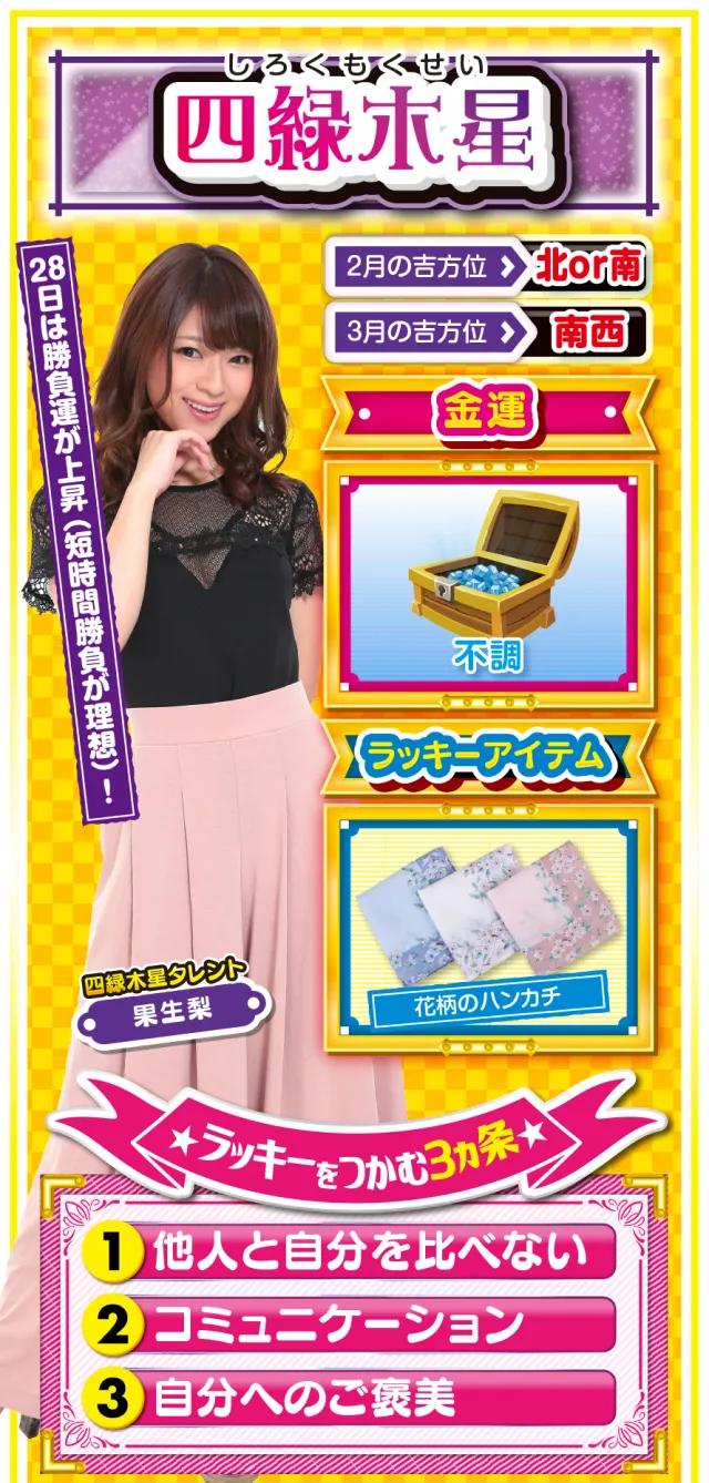 四緑木星占い結果