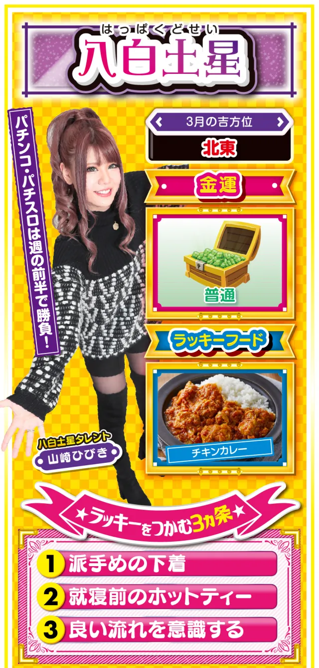 八白土星占い結果