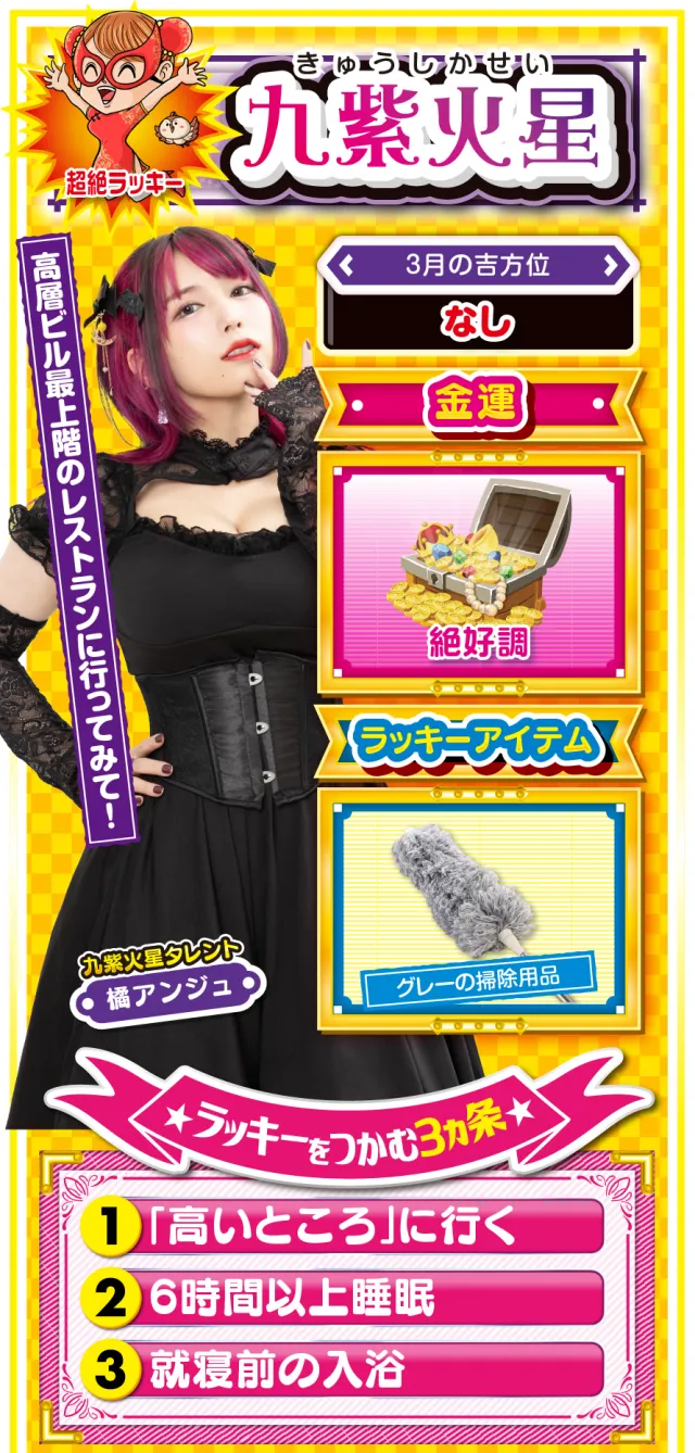 九紫火星占い結果