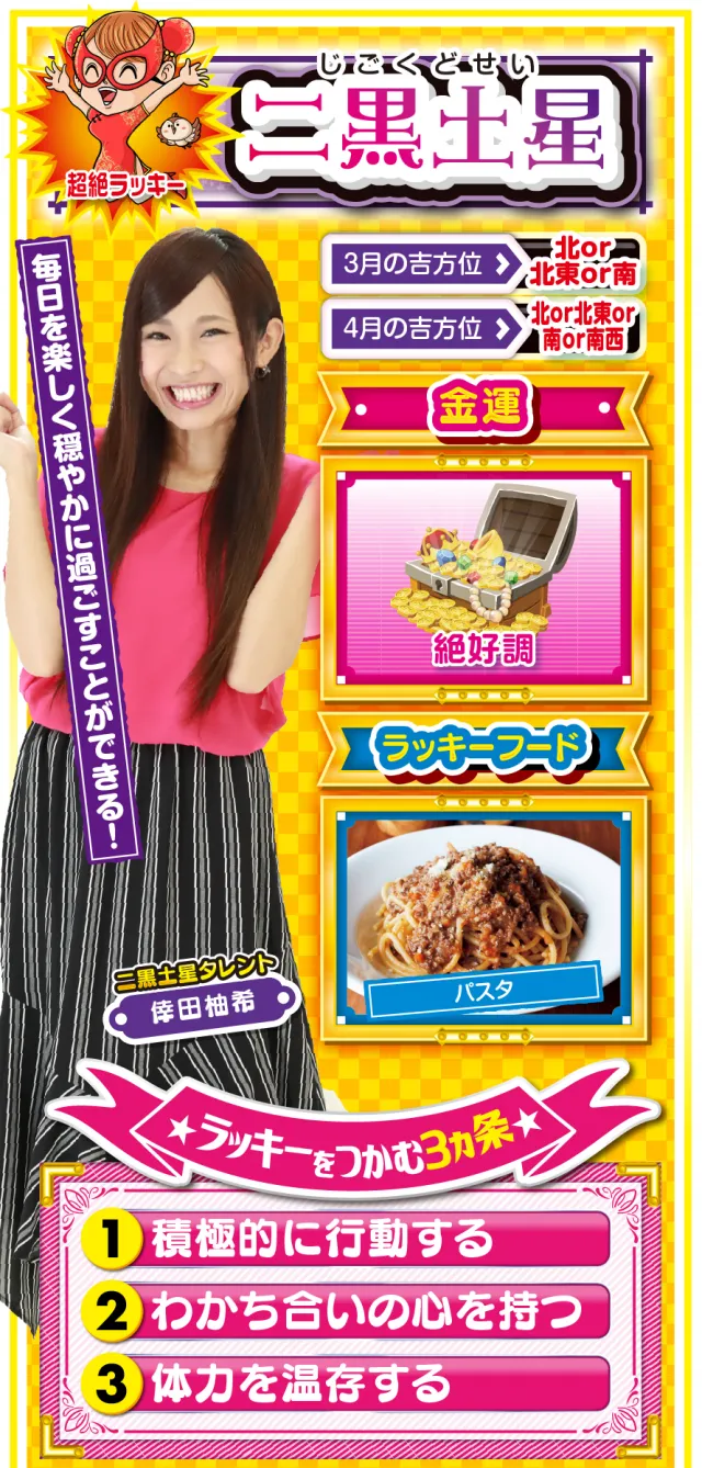 二黒土星占い結果