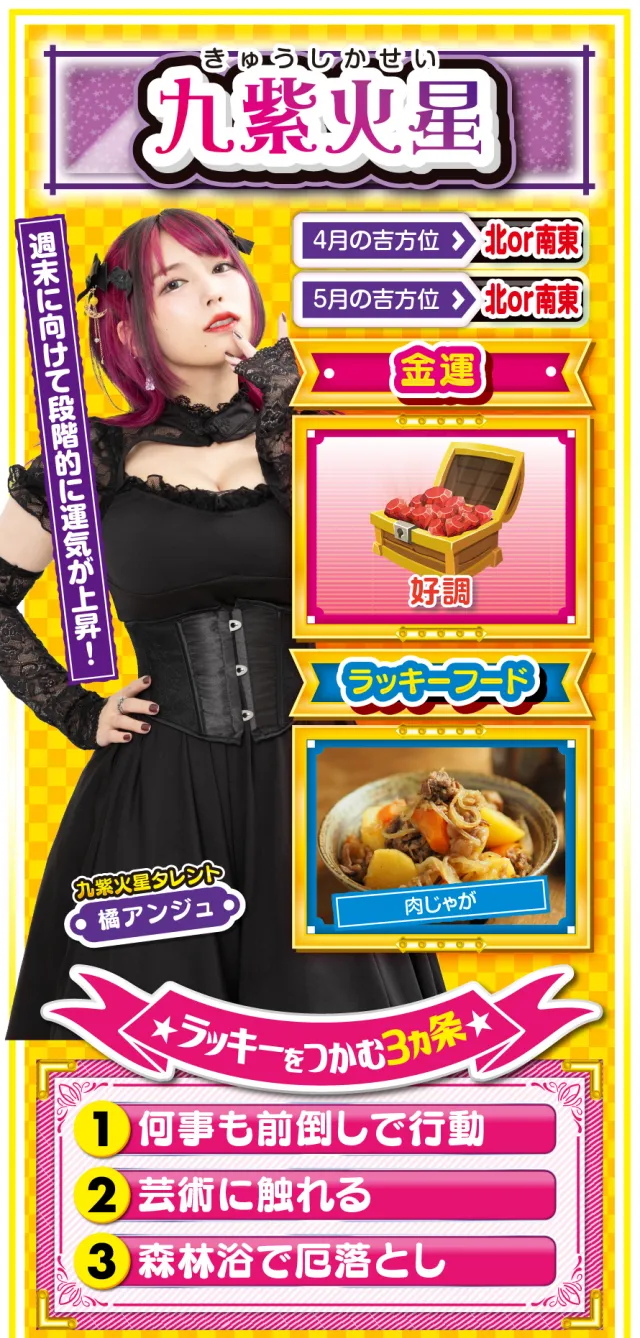九紫火星占い結果