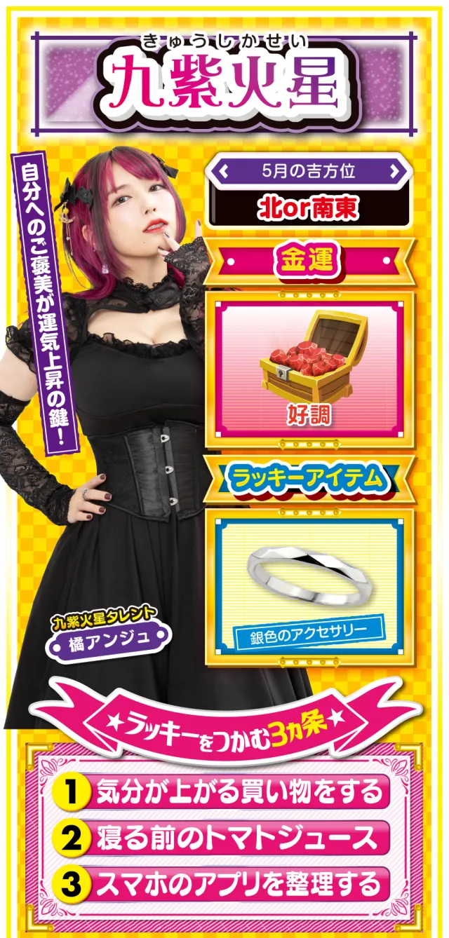 九紫火星占い結果