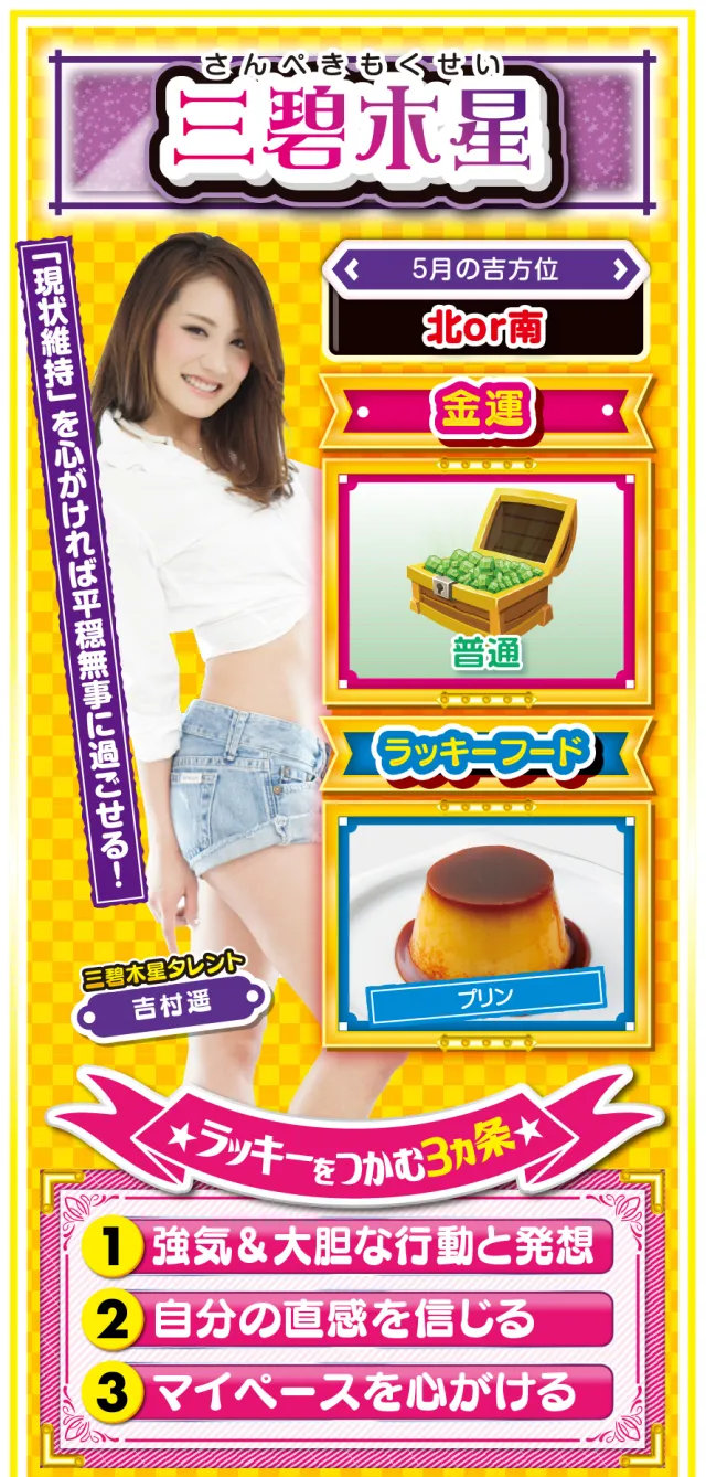 三碧木星占い結果