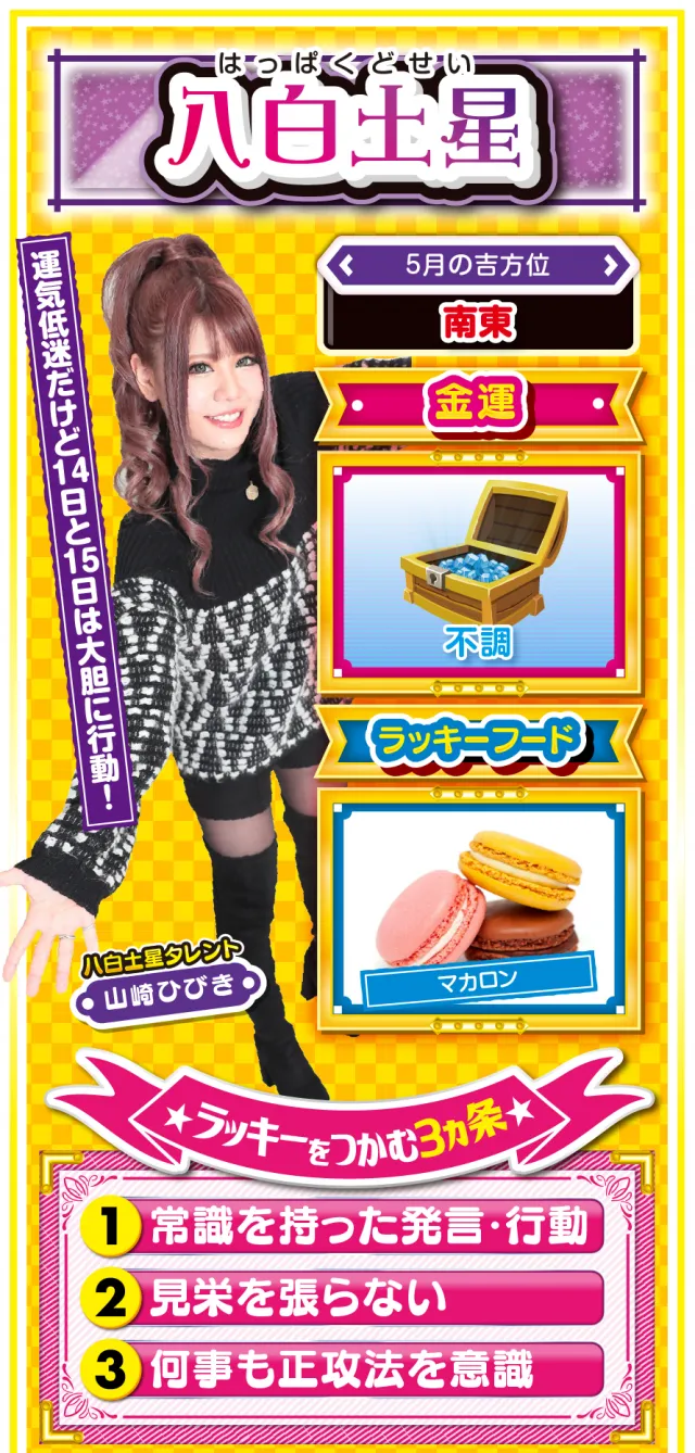 八白土星占い結果