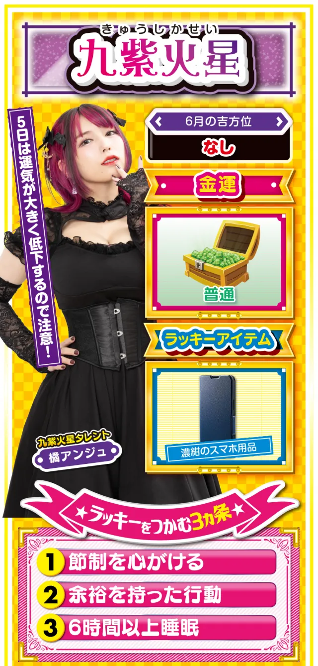 九紫火星占い結果