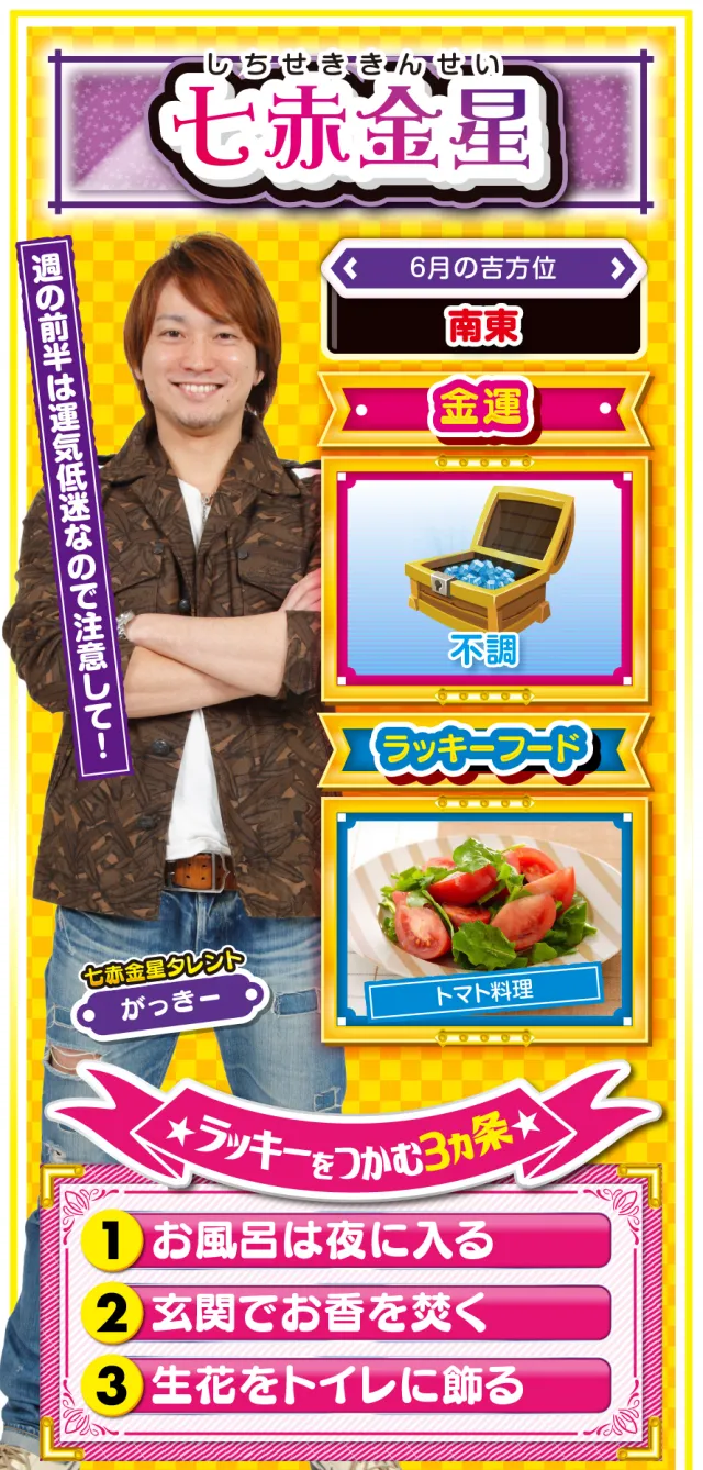 七赤金星占い結果