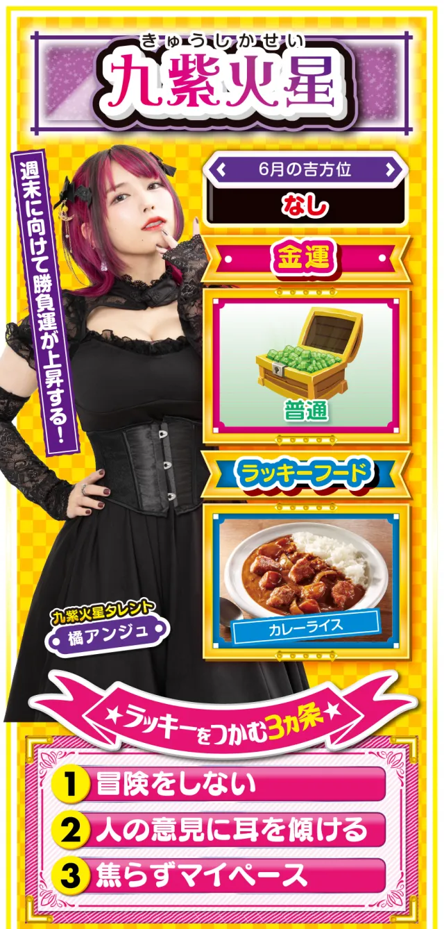 九紫火星占い結果
