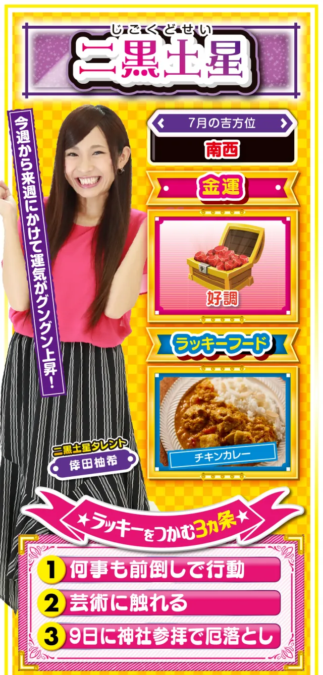 二黒土星占い結果