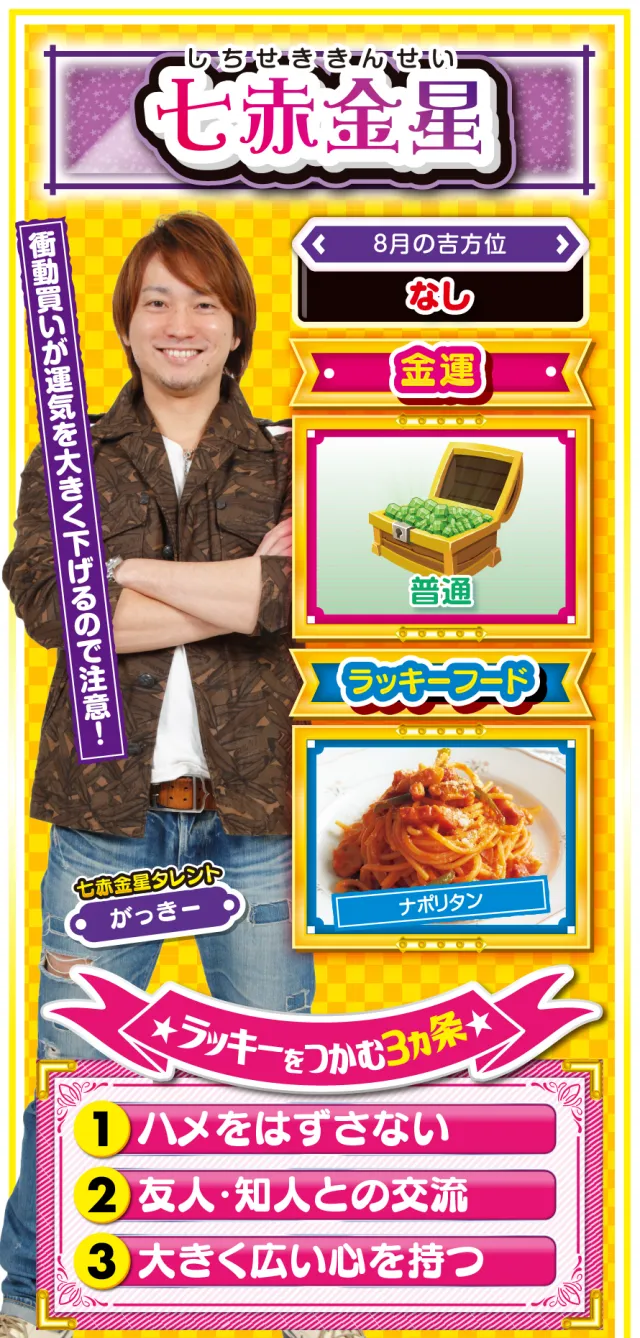 七赤金星占い結果