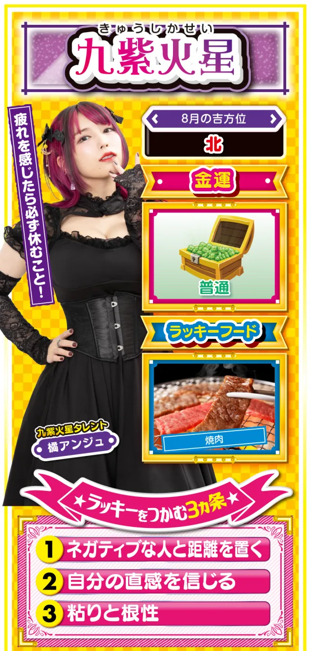 九紫火星占い結果