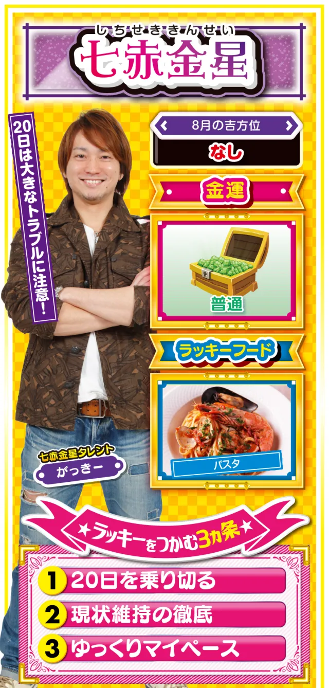 七赤金星占い結果