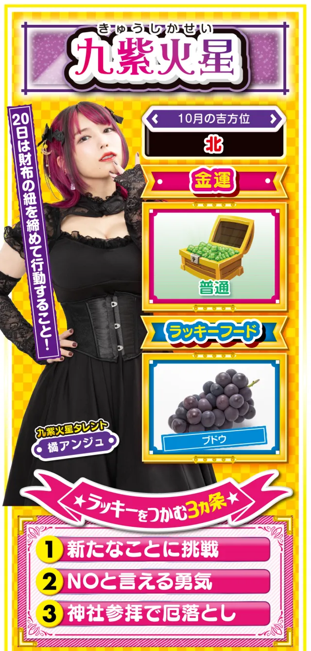 九紫火星占い結果