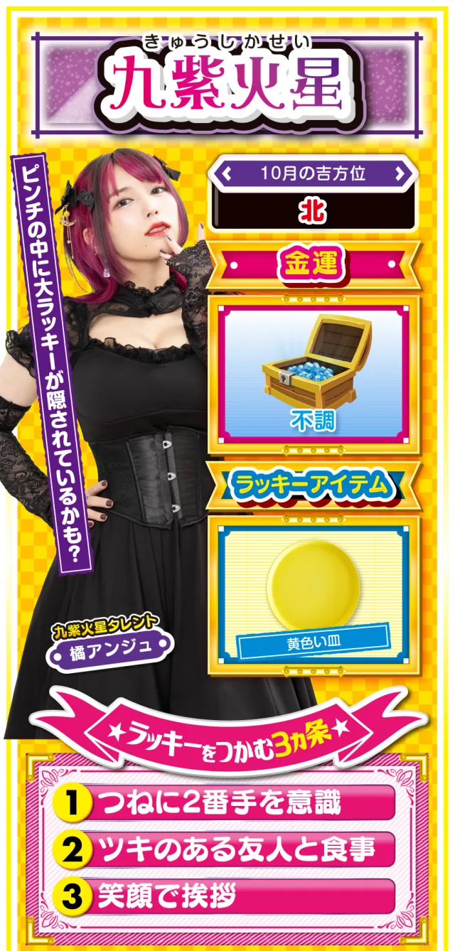 九紫火星占い結果
