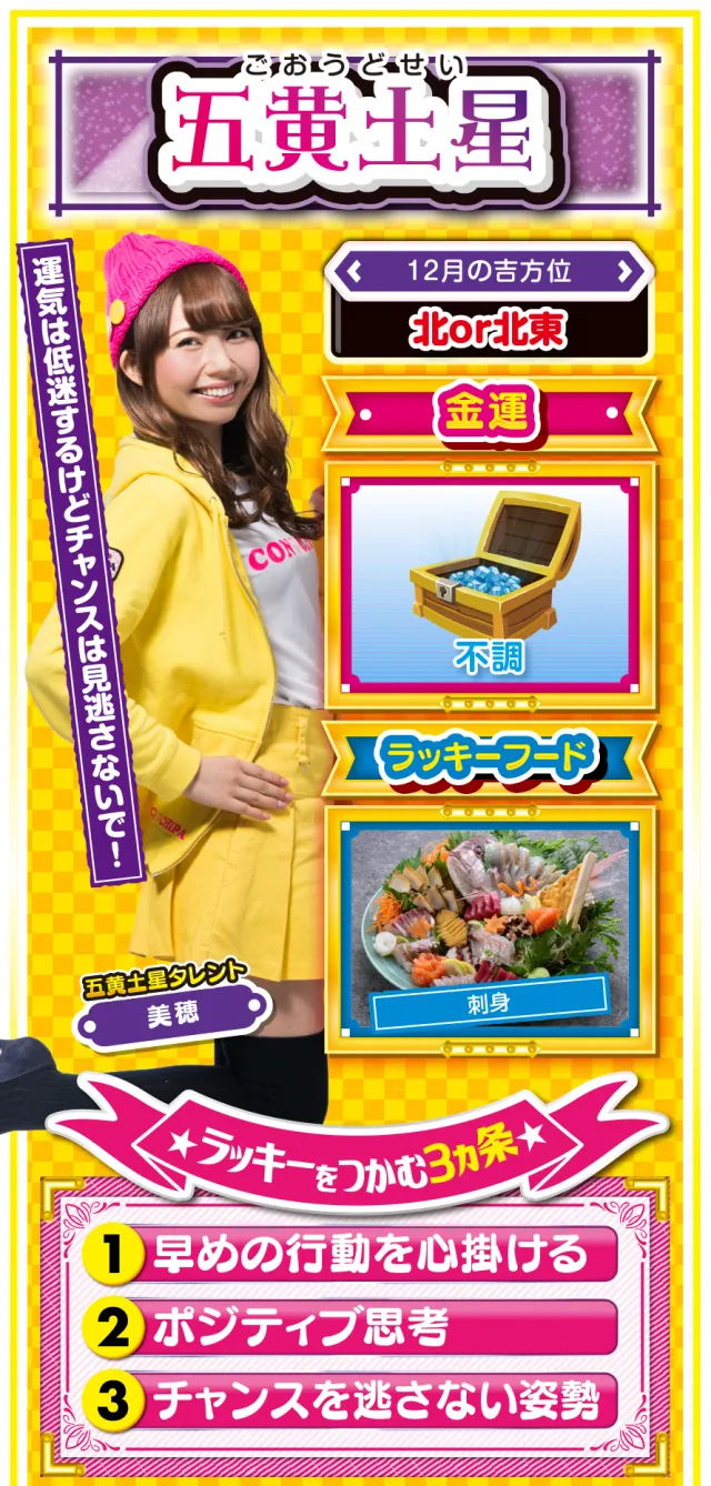 五黄土星占い結果