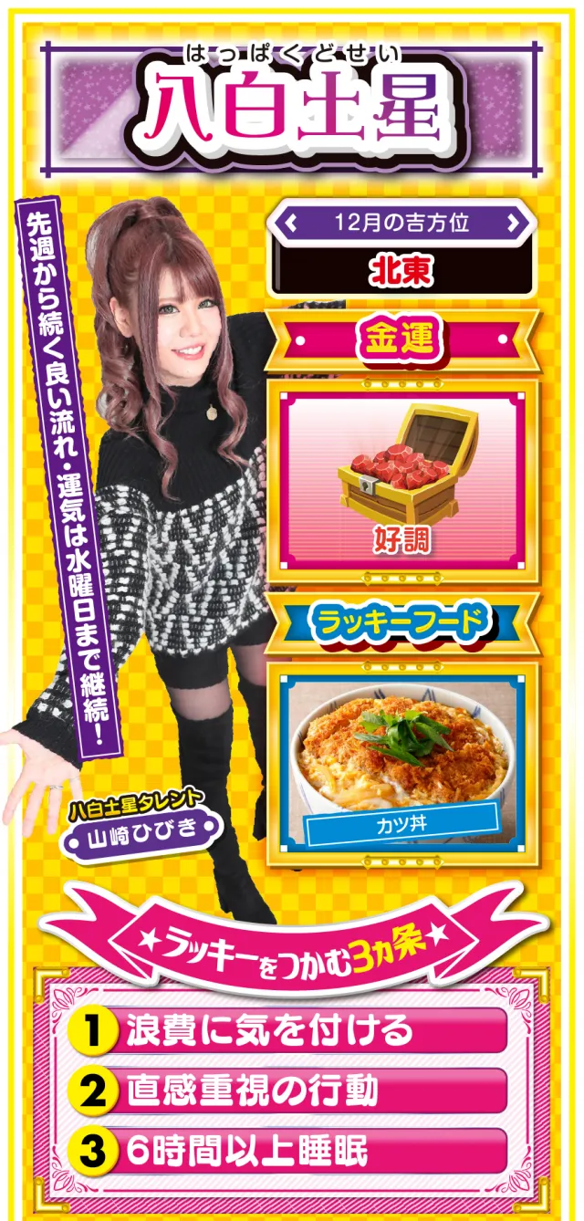 八白土星占い結果