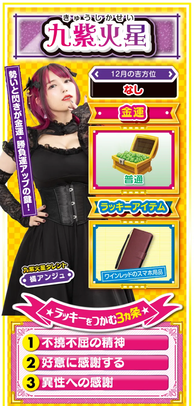 九紫火星占い結果
