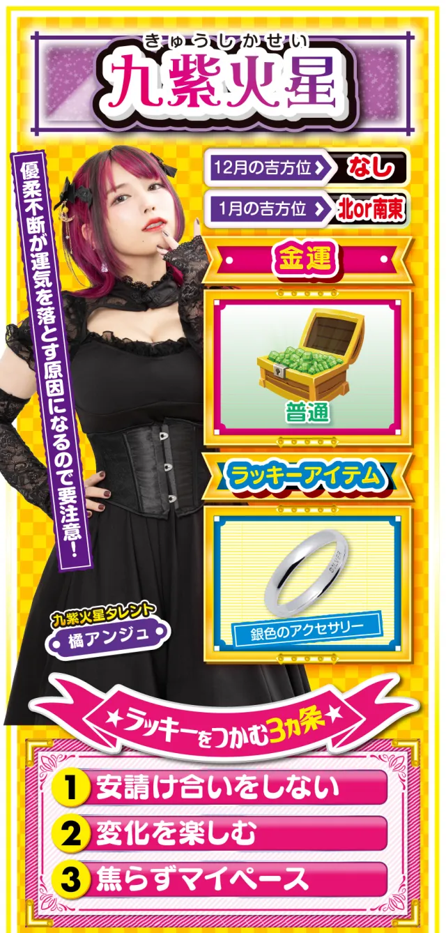 九紫火星占い結果