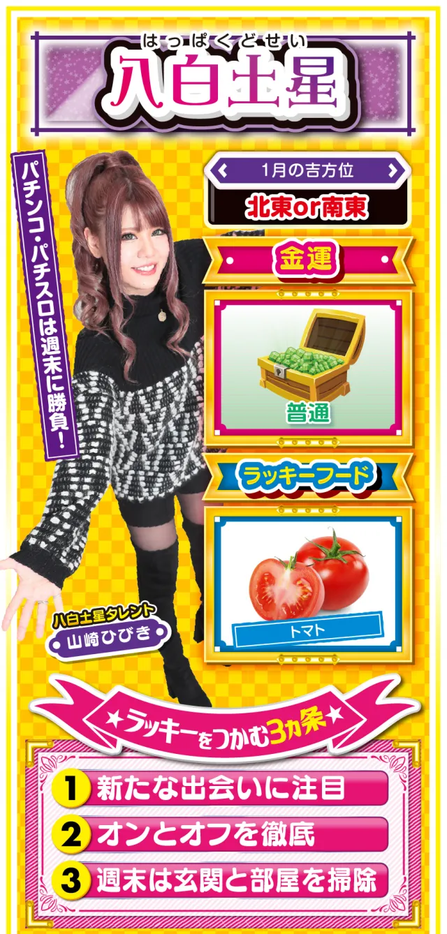 八白土星占い結果