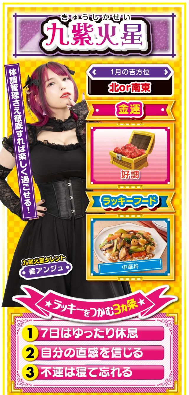 九紫火星占い結果