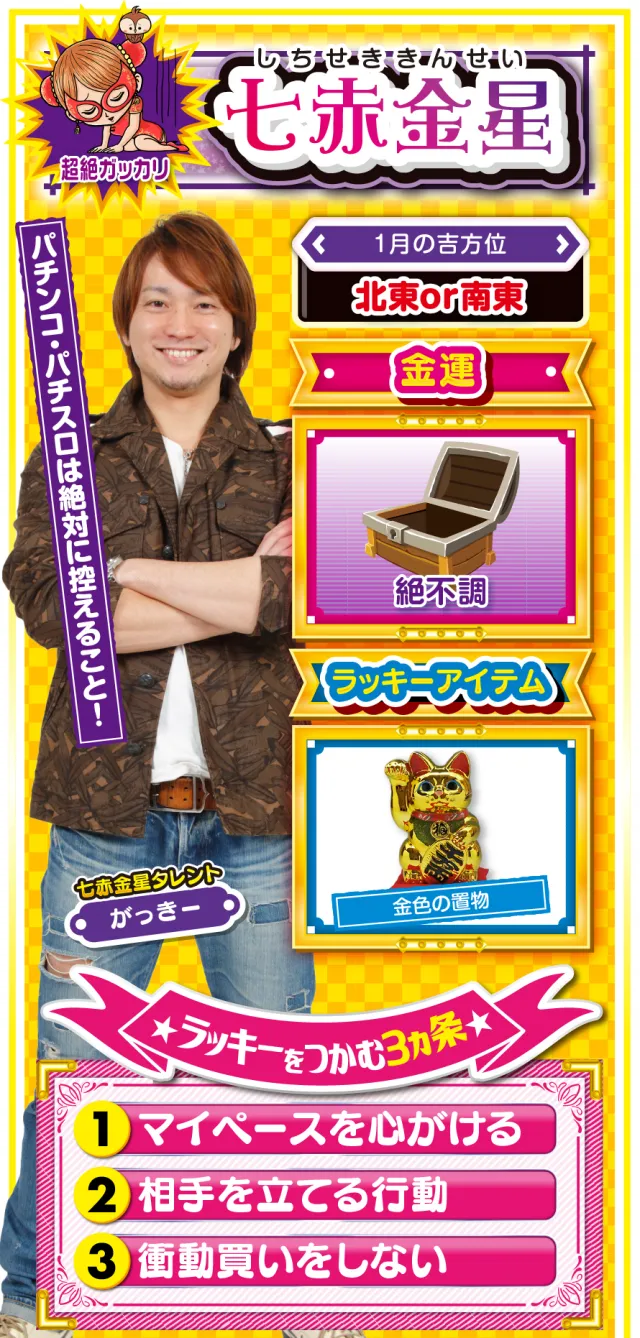 七赤金星占い結果