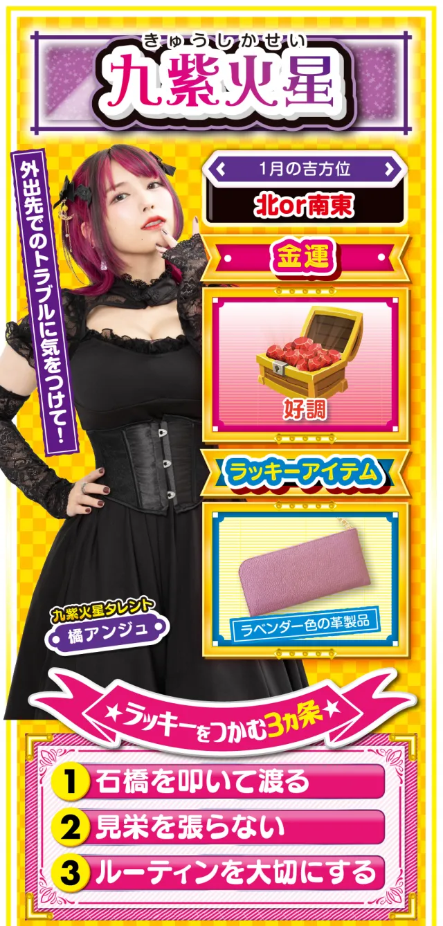 九紫火星占い結果
