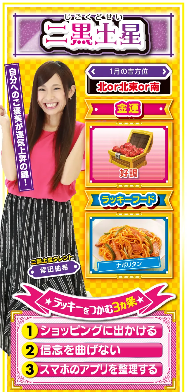 二黒土星占い結果