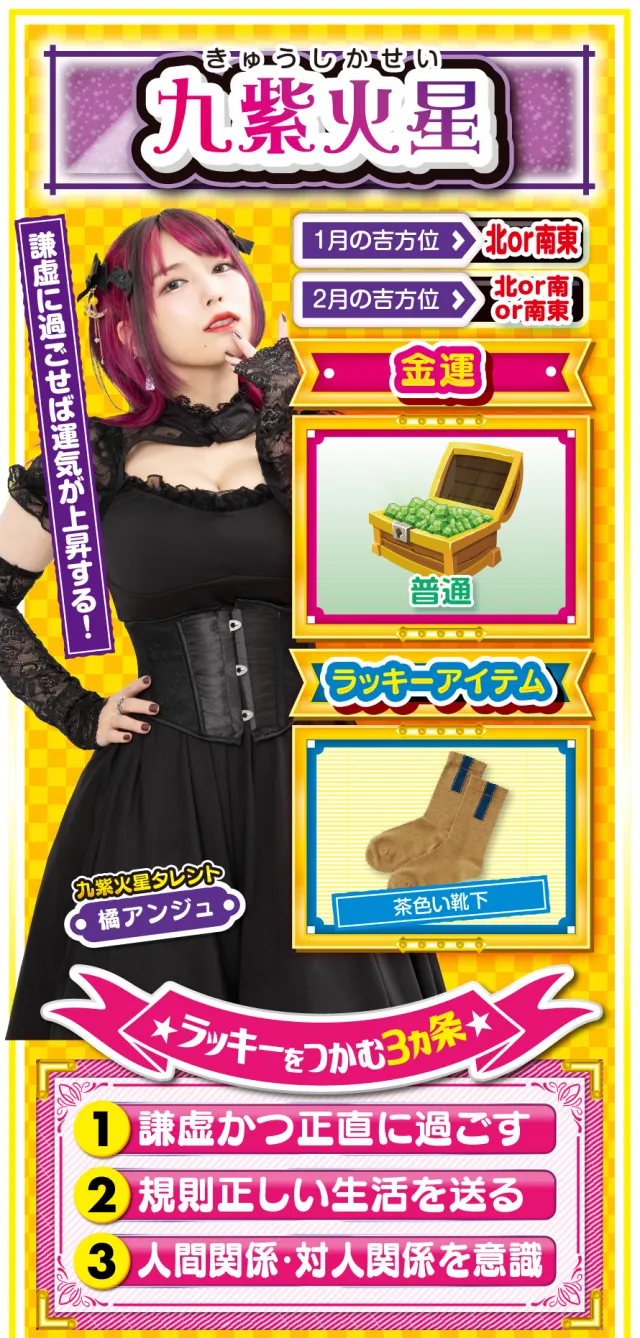 九紫火星占い結果