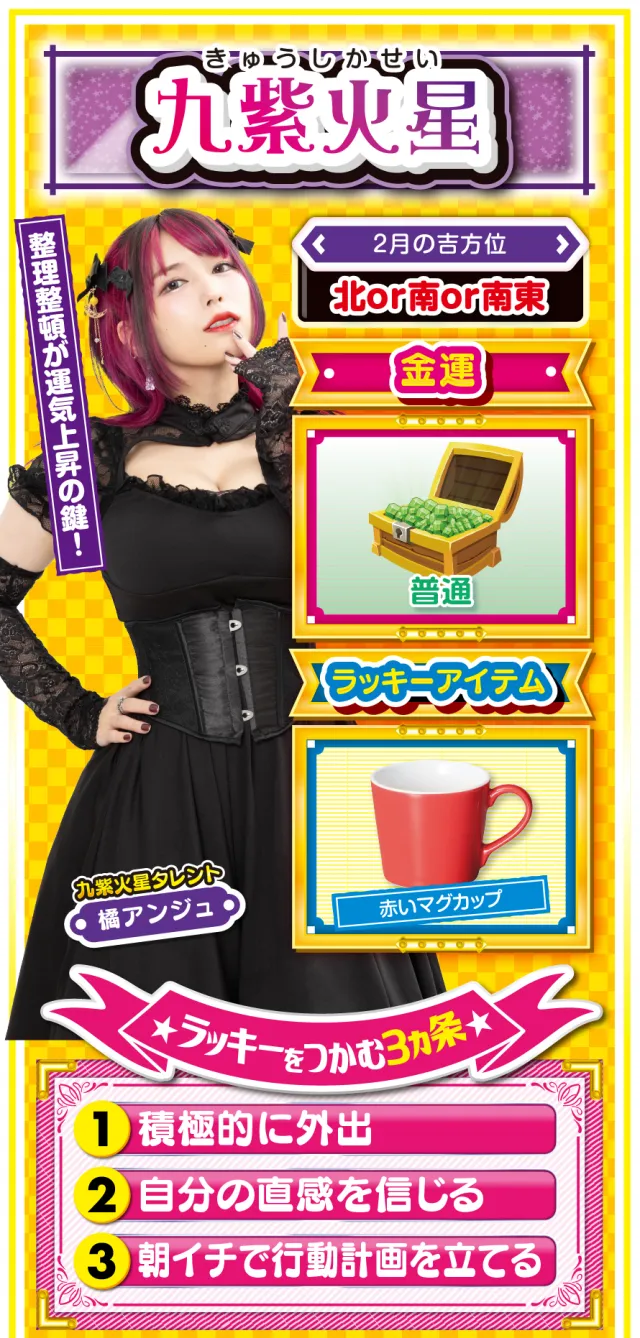 九紫火星占い結果