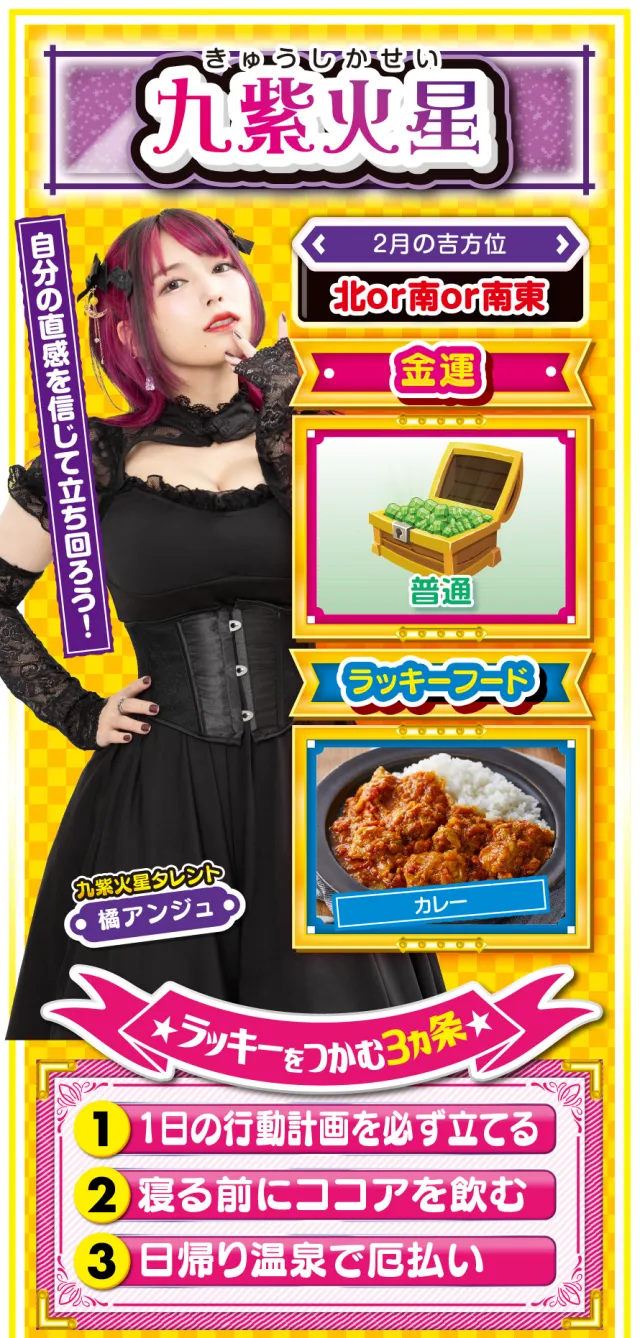 九紫火星占い結果