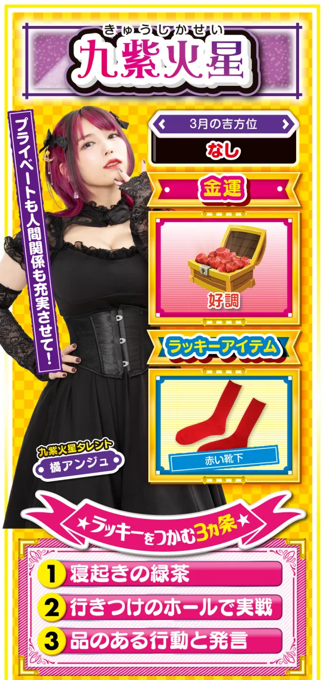 九紫火星占い結果