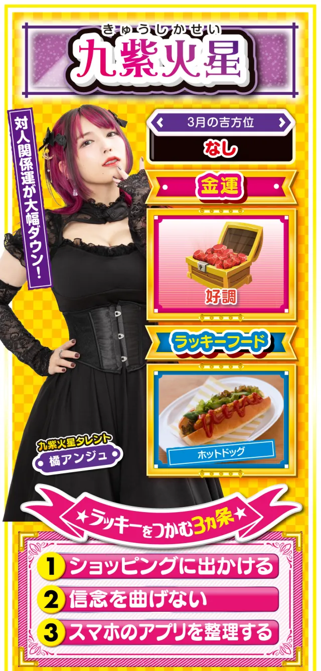 九紫火星占い結果