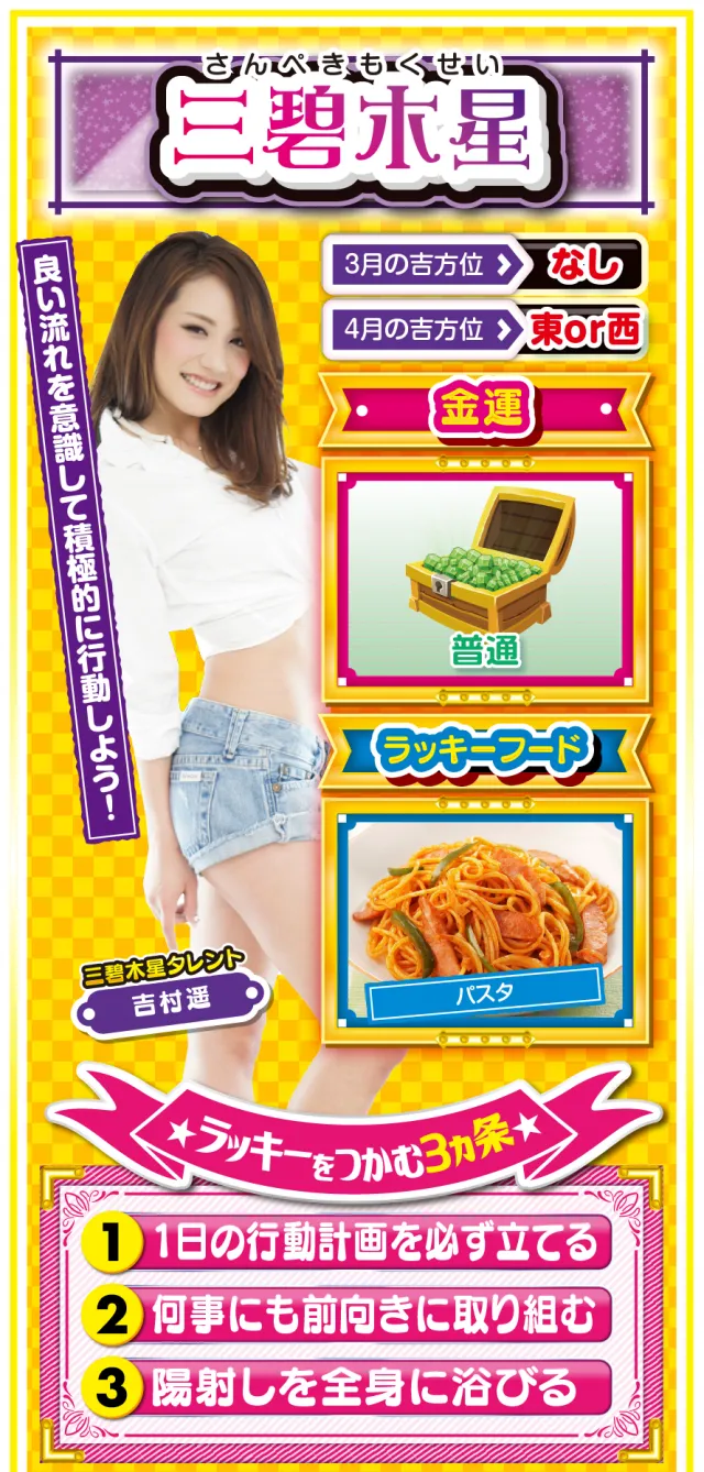 三碧木星占い結果