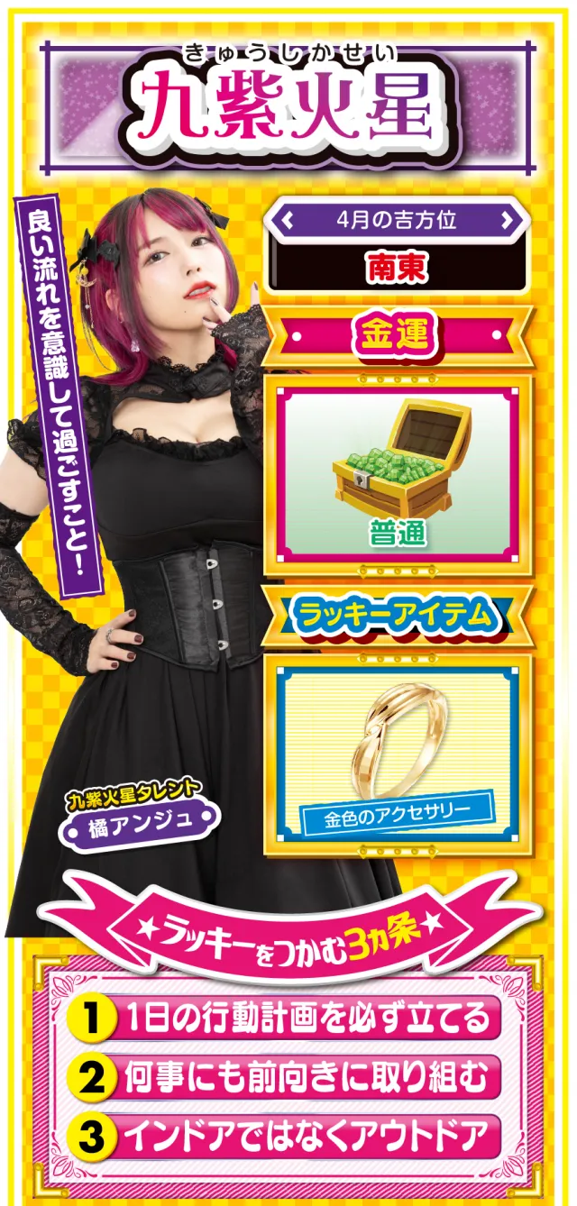 九紫火星占い結果