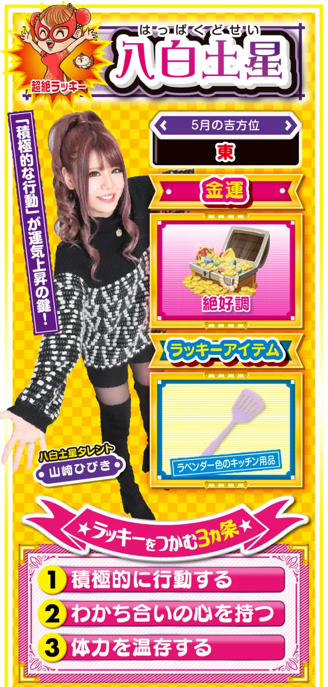 八白土星占い結果