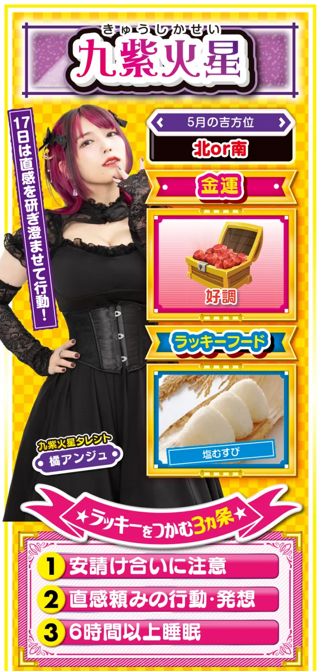 九紫火星占い結果