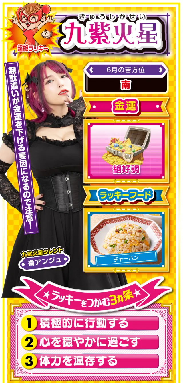九紫火星占い結果