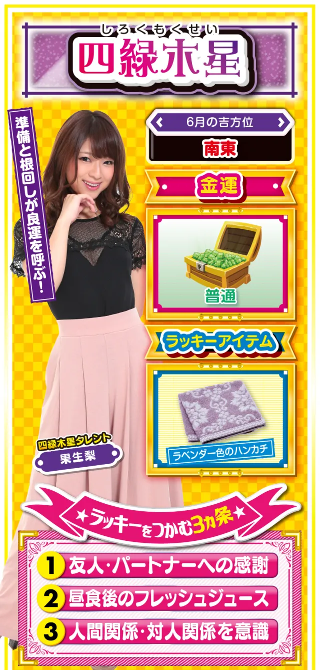 四緑木星占い結果