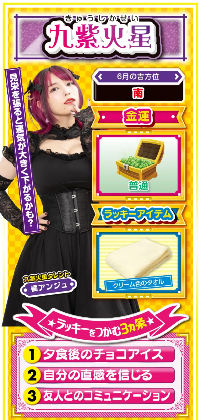 九紫火星占い結果