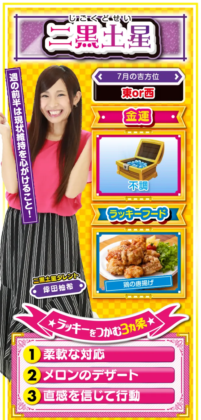 一白水星占い結果