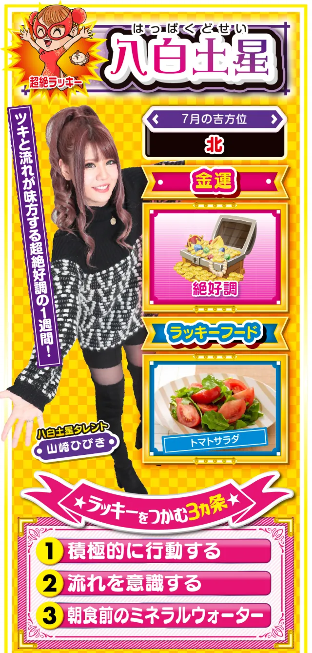 八白土星占い結果