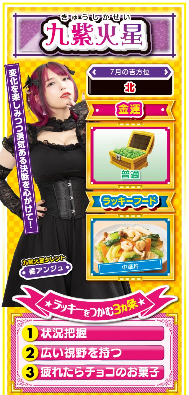 九紫火星占い結果