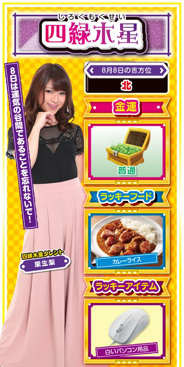 四緑木星占い結果