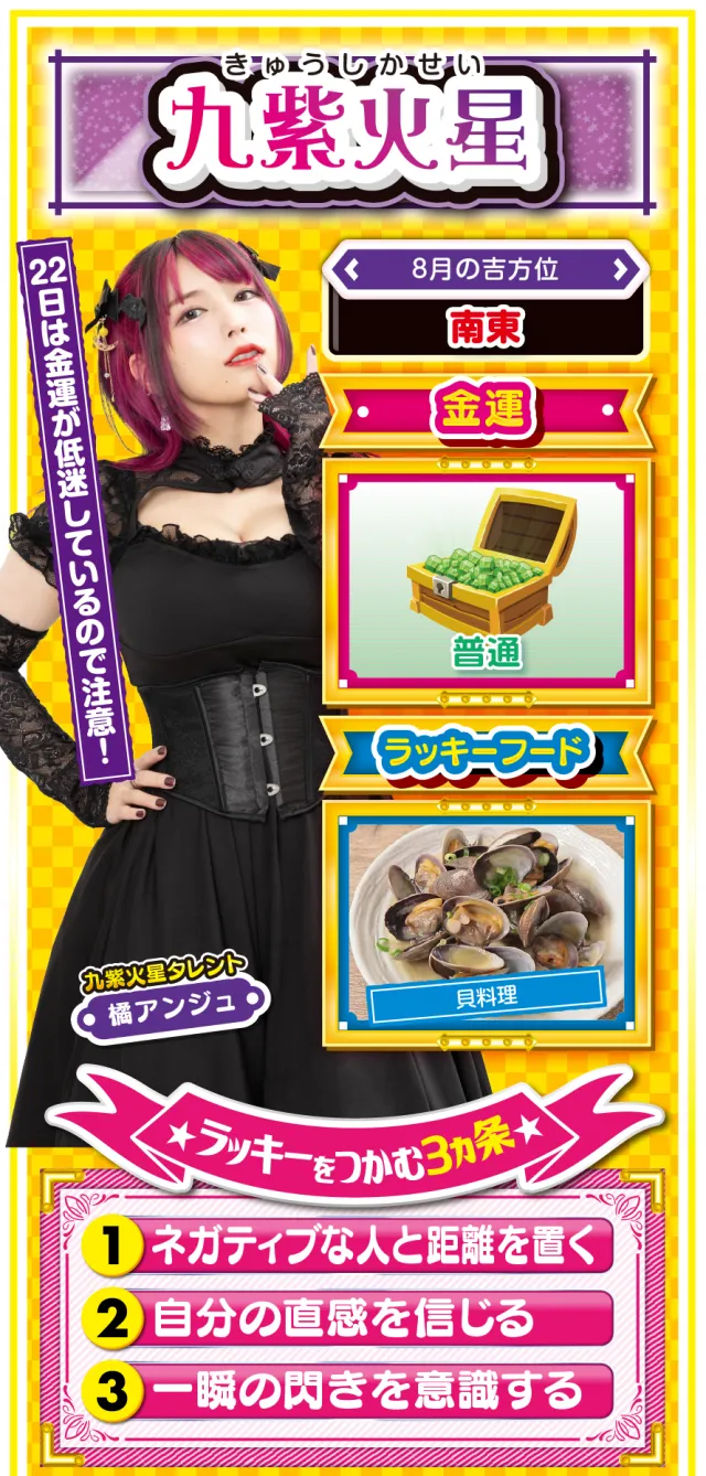九紫火星占い結果