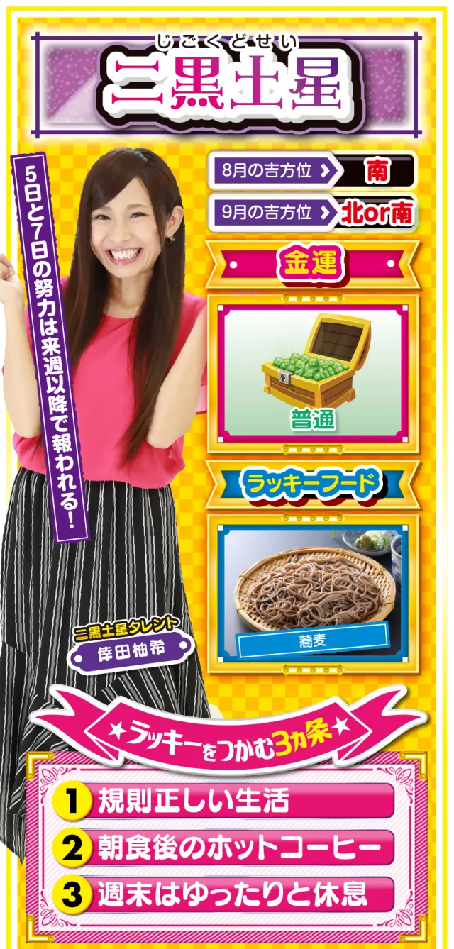 二黒土星占い結果
