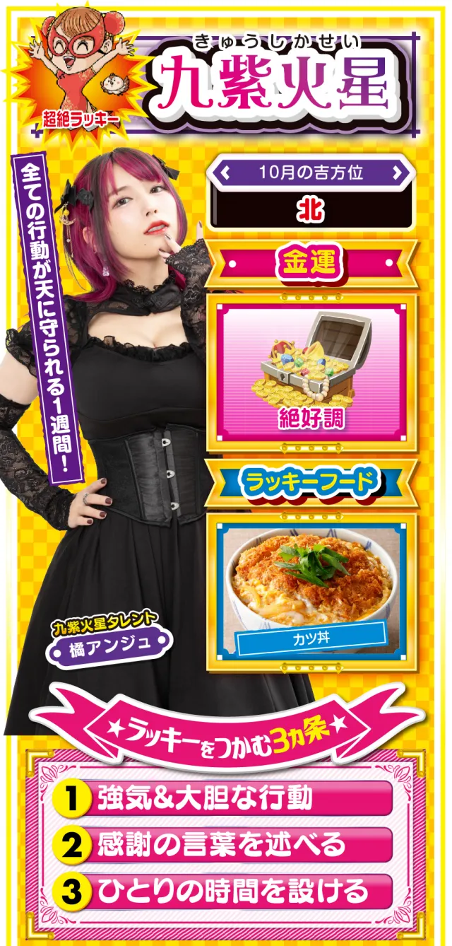 九紫火星占い結果